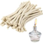 40 pices mche pour lampe  huile - 15 cm mche lampe  huile, mche ronde coton lampe  huile mche ...