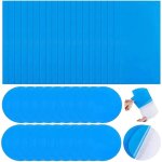 40 pi�ces rustine piscine kit de r�paration patchs de r�paration auto - adh�sifs pvc patch liner piscine ...