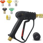 4000 psi pistolet pour nettoyeur haute pression avec connecteur schlauch m22 14mm, connecteur rapide ...
