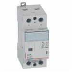 412527 legrand contacteur de puissance cx� bobine 230v - 2p - 63a - contact 2no - 2 modules