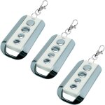 433 mhz t�l�commande portail, 4 canaux t�l�commande porte de garage compatible avec avidsen 104257, 114253, ...