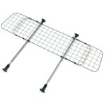 4558 grille de s�paration universelle et extensible pour voiture en m�tal couleur: gris
