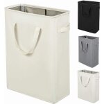 45l paniers � linge avec poign�es panier � linge mince avec pliable panier � linge grand panier a linge ...