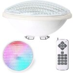 45w lampe piscine led par56 tanche ip68 lampe de piscine rgbw submersible lumire 12v dc / ac spot led ...
