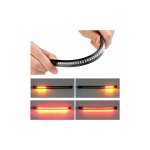 48 feux stopoled pour moto voiture vlo feux clignotant bande de lumire 12v fei yu