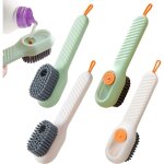 4pcs brosse de nettoyage � poils doux brosse � r�curer pour chaussures, v�tements, brosse � chaussures ...