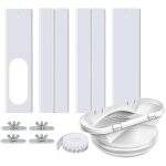 4pcs kit calfeutrage climatiseur mobile, 130&150mm universel kit fen�tre climatiseur mobile, joint de ...