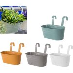 4pcs métal suspendu pot de fleur clôture fleur conteneur pot de jardin avec double crochet détachable ... 4pcs métal suspendu pot de fleur clôture fleur conteneur pot de jardin avec double crochet détachable ...