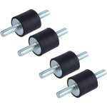 Galozzoit - 4pcs montage d'isolateur de caoutchouc anti - vibration supports d'isolant anti - vibration ...