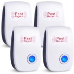 4pcs rpulsif ultrasonique antiparasitaire insectifuge intrieur electronic ultrasonic pest repeller ...