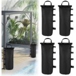4pcs sacs de lestage pour tonnelle, 20 50cm, poids pour tonnelle, sacs de sable, lestage tonnelle, poids ...
