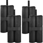 4pcs sac poids parasol, poids sable gazebo, 600d oxford tissu sacs de poids de qualit� industrielle, ...