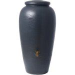 4rain amphora amphore de pluie 220 l, gris graphite