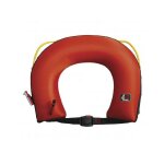 4water - boue fer  cheval gonflable automatique housse blanche