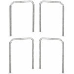 Cyclingcolors - 4x arceau trier de subdivision en u en acier zingu  5mm range cd dvd livres division ...