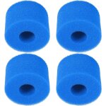 Cyclingcolors - 4x filtre en mousse 10, 8x7, 3 cm 40ppi compatible avec intex purespa s1 spa piscine ...