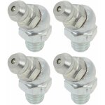 4x graisseur m6x1 angle 45� embout graissage pompe � graisse manuelle hydraulique tracteur engin agricole ...