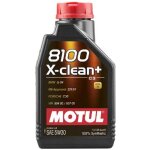 4x huile motul 8100 x - clean plus 5w30 bidon de 1 litre