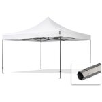 Toolport - 4x4 m tonnelle pliante acier, pes 750, blanc Toolport - 4x4 m tonnelle pliante acier, pes 750, blanc