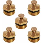5 buses de brumisation en laiton de brumisateur de pulvrisation atomiseur d'eau centrifuge ajustable ...