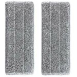 5 housses de recharge microfibre balai balai auto clean and dry - remplacement microfibre / tampons pour ...