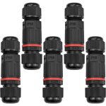 Vurahome - 5 pcs bo�te de derivation �tanche, connecteur �lectrique �xterieur ip68, connecteurs bo�tier ...