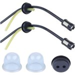 5 pi�ces durite essence debroussailleuse pieces detachees filtre essence pour tondeuse taille haie taille ...