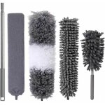 5 pices plumeau poussire plumeau telescopique plumeaux tlescopiques en microfibre lavable plumeau ...