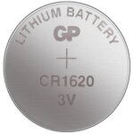 5 piles bouton cr1620 3v pour horloges t�l�commandes appareils maxtech