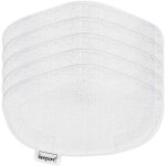 5 serpill�res pour polti vaporetto vapeur accessoire, lingettes de rechange lavables reutilisable pour ...