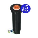 Suinga - lot de 5 diffuseur d'arrosage rain bird 1804sam. arroseur pop - up avec rgulateur de pression ...