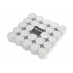 Lot de 50 bougies chauffe - plat tentation 3, 8cm blanc Lot de 50 bougies chauffe - plat tentation 3, 8cm blanc