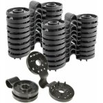 50 clips de fixation traits anti - uv, fixation pour brise vue, pour filet grele - attaches filet exterieurcr ...