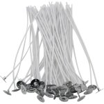 50 pices mches de bougie mches pr - cires kit de fabrication de bougies mches de bougie pr - cires ...