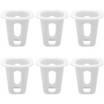 50 pi�ces en plastique jardin net tasses plantation panier tasse ensemble jardin mesh slotted p�pini�re ...