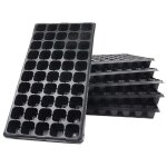 50 plateaux de semis minces avec dme et base pour serre - mini propagation pour la culture des graines ...