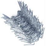 50 x clips de vitrage pour serre