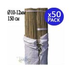 Suinga - lot de 50 tuteur en bambou 150 cm, 10 - 12 mm, tubes en bambou pour plantes et arbres, baguettes ... Suinga - lot de 50 tuteur en bambou 150 cm, 10 - 12 mm, tubes en bambou pour plantes et arbres, baguettes ...