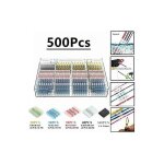 Phasat - 500pcs cosses electriques souder gaine thermorétractable, maidodo thermorétractables souder ... Phasat - 500pcs cosses electriques souder gaine thermorétractable, maidodo thermorétractables souder ...