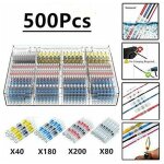 500pcs cosses electriques souder gaine thermor�tractable, maidodo thermor�tractables souder bout � bout ...