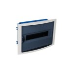 Solera - 5012pfhgw tableau lectrique encastrable sur placo 12 modules - porte vitre - 250x362x102mm ...