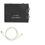 512 canaux usb vers dmx dmx512 lumi�re led dmx contrleur d'�clairage de sc�ne canaux module d�codeur