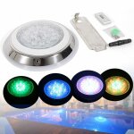 Gojoy - 54w piscine sous - marine spot led rgb encastr� piscine lumi�re �clairage, 5400lm