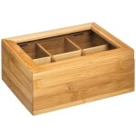 5five simply smart - bo�te � th� - bambou - marron - livraison gratuite