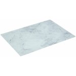 5five simply smart - planche à découper, verre avec motif marbre, blanc, 30 x 40 cm 5five simply smart - planche à découper, verre avec motif marbre, blanc, 30 x 40 cm