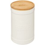 5five simply smart - bote  farine naturo en cramique blanc - 5five