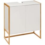 5five simply smart - meuble sous vasque en bois - 70 cm - epur�o blanc - livraison gratuite