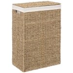 5five simply smart - panier  linge rectangle seagrass