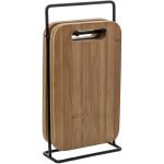 5five simply smart - planches en bambou pour couper sur un support en m�tal, 4 pi�ces
