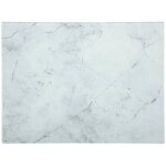 5five simply smart - planche à découper, verre avec motif marbre, blanc, 30 x 40 cm 5five simply smart - planche à découper, verre avec motif marbre, blanc, 30 x 40 cm